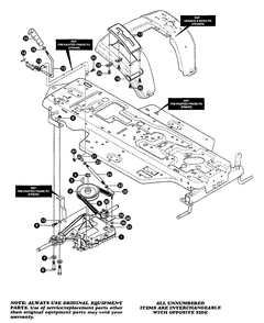Part Location Diagram of 309635 Murray LEVER, SHIFT UPPER
